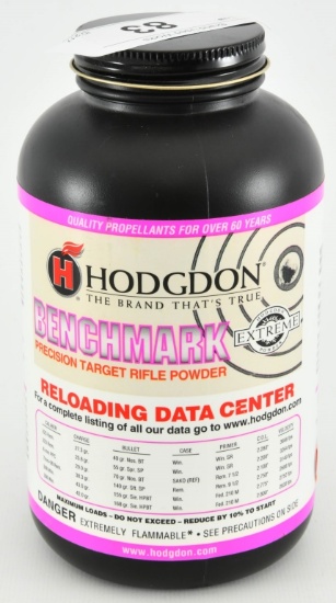 1lb Hodgdon Benchmark Extreme Target Rifle Powder
