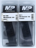 2 New Smith & Wesson M&P9 9mm 17 Rd Mags