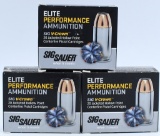60 Rounds Of SIG Sauer Elite .40 S&W Ammunition