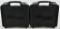 (2) Sig Sauer Hardcases with lock and grip & Holst