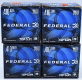 100 Rounds Of Federal Top Gun 410 Ga Shotshells