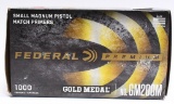 1000 Count of Federal Small Magnum Pistol Primers