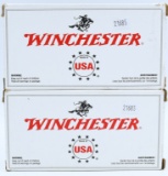 100 Rounds Of Winchester USA .357 SIG Ammunition