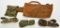 WWII Rifle Case, Various Size Belts & Ammo Pouch