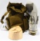 Vintage Russian Civilian GP-5 Gas Mask & Carry Bag