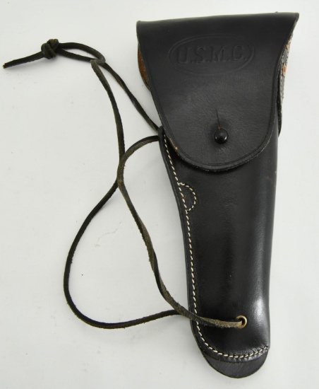 United States Marine Corp Leather Holster