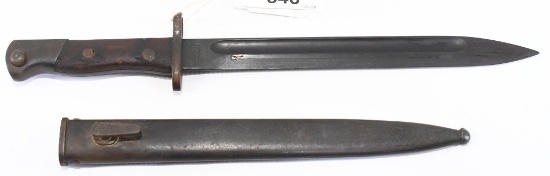 Yugoslavian M48 K98 Mauser Bayonet & Scabbard