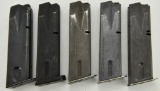 5 Beretta Military 92F/M9 15 Rd Magazines