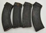 4 Steel 30 Round AK-47 Magazines,