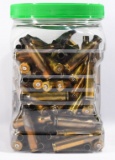 137 Count Of Empty 6.5 Swedish Empty Brass Casings