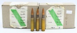 58 Rounds Of Egyptian 8mm Mauser Ammunition