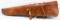Unmarked Leather Rifle Scabbard