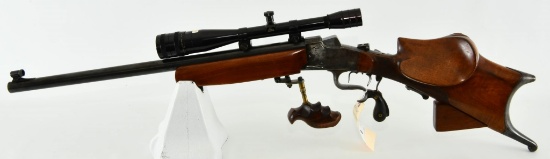 RARE Buchel Meister Schuetzen Rifle .333 Kurz