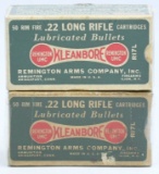 2 Collector Boxes Of Remington .22 LR Ammunition