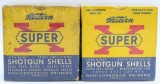 2 Collector Boxes Of Western 12 Ga Shotshells