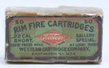 50 Rd Collector Box Of Western .22 Short Ammo