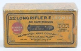 50 Rd Collector Box Of Remington .22 LR Ammo