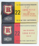 2 Collector Boxes Of Sinoxid .22 LR Ammunition