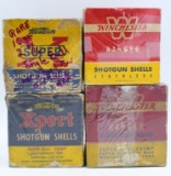 4 Collector Boxes of 16 Gauge Shotshells