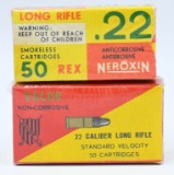 2 Collector Boxes Of .22 Long Rifle Ammunition