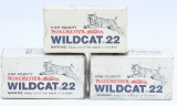 3 Collector Boxes Of Winchester Wildcat .22 LR