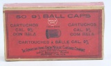 50 Rd Collector Box Of Remington 9mm Ball Caps