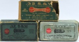 3 Collector Boxes of .32 S&W Ammunition
