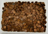 Over 3000 Unsearched Wheat Pennies! 15+ LBS