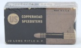 50 Rd Collector Box Of US .22 LR HP Ammunition