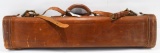 Vintage Break Down Leather Shotgun Case