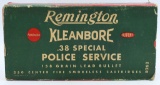250 Rd Collector Box Of Remington .38 SPL Ammo