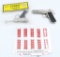(2) Vtg Toy Pocket Pistols Single shot with pkg ca