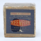 25 Rd Collector Box Of Keenfire .380 Caliber Ammo