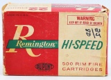 500 Rd Collector Box Of Remington .22 Short Ammo