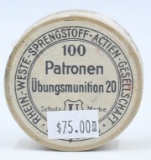 1 Collector Box Of Patronen Ubungsmunition