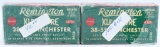 2 Collector Boxes of Remington .38-55 Win Ammo
