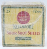 25 Rd Collector Box Of Remington 12 Ga Shotshells