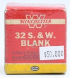 50 Rd Collector Box Of Winchester .32 S&W Blanks