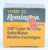 200 Rounds Of Remington .22 Viper Ammunition