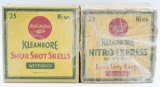 2 Collector Boxes Of Remington 16 Ga Shotshells