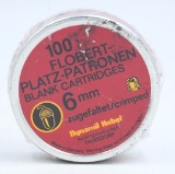 100 Ct Collector Container Of Flobert 6mm Blanks