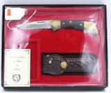 NIB Collector Case Odell Hardware Folding Knife