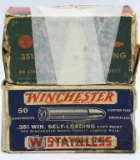 72 Rounds Of .351 Winchester Ammunition
