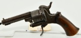 1880 Belgium Pinfire Revolver Folding Trigger