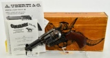 Engraved Uberti Thunderer .45 LC Cowboy Revolver
