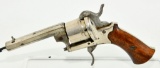 1860's European 7MM Pinfire Folding Trigger Pistol