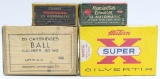 4 Collector Boxes Of Various Ammunition