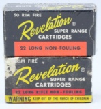 2 Collector Boxes Of Revelation .22 Long & .22 LR