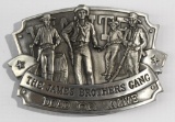 The James Brothers Gang DEAD OR ALIVE Buckle