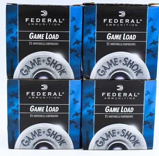 100 Count of Federal 16 Gauge Game Load Ammo